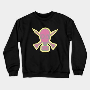 Gas Mask & Crossed Missiles Crewneck Sweatshirt